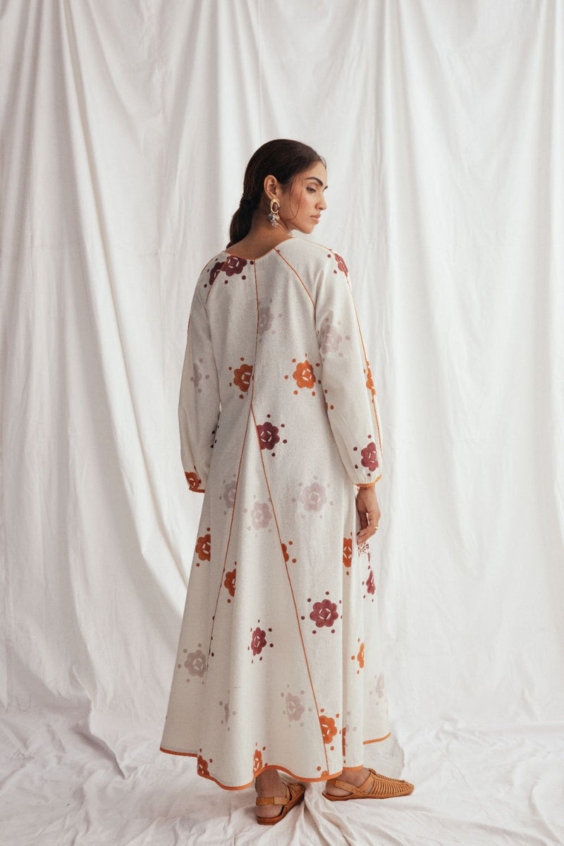 Thandai Peasent Dress cotton by JodiLife for women in Singapore