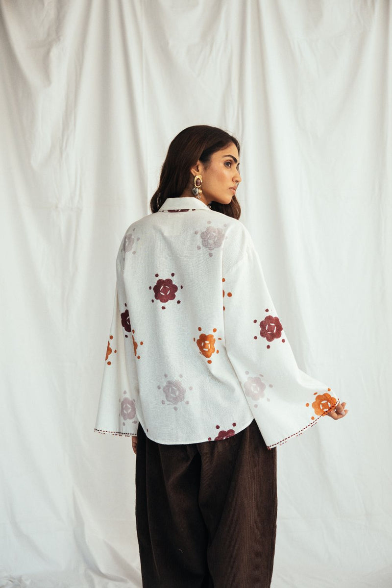 Thandai Shirt cotton by JodiLife for women in Singapore
