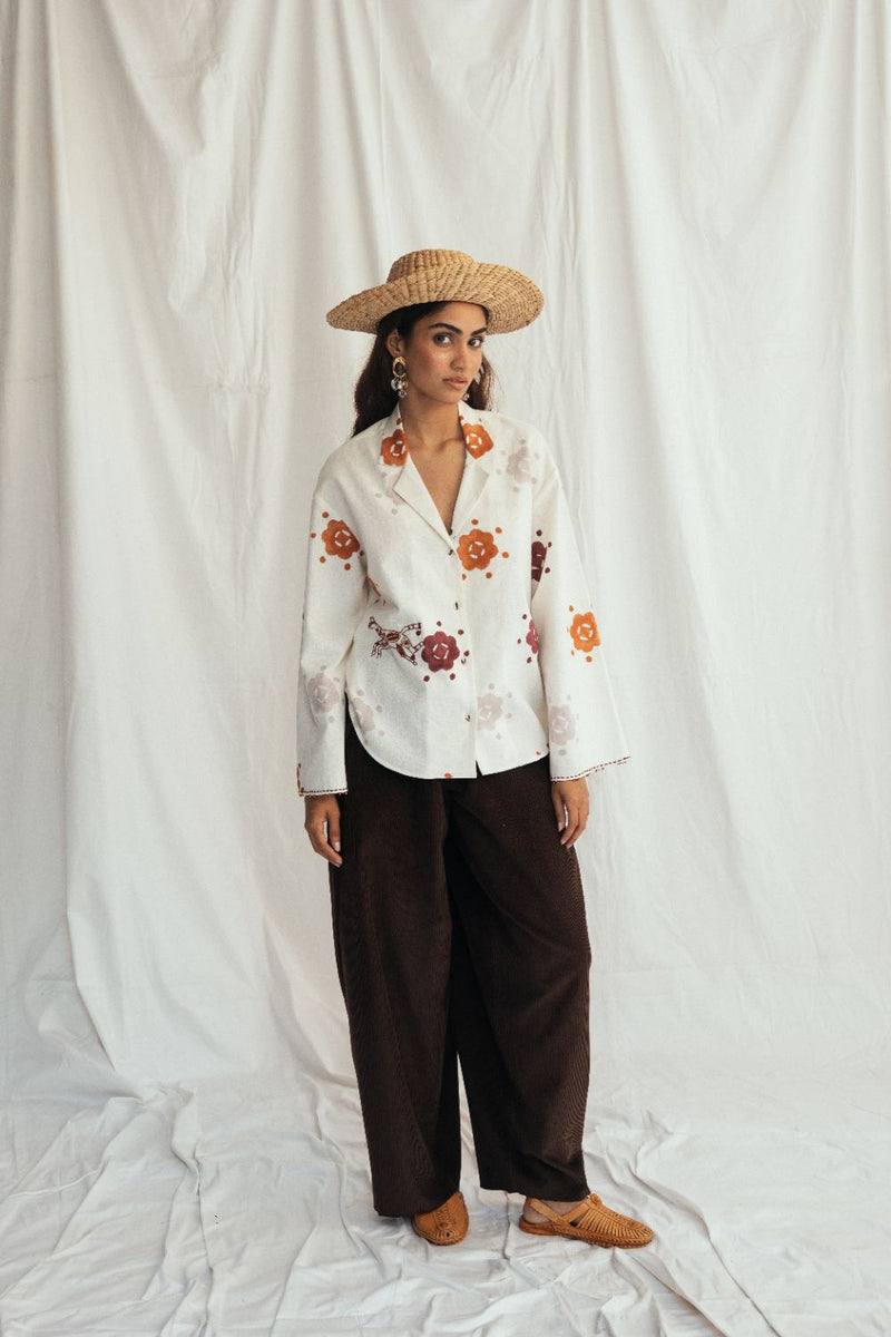 Thandai Shirt cotton by JodiLife for women in Singapore