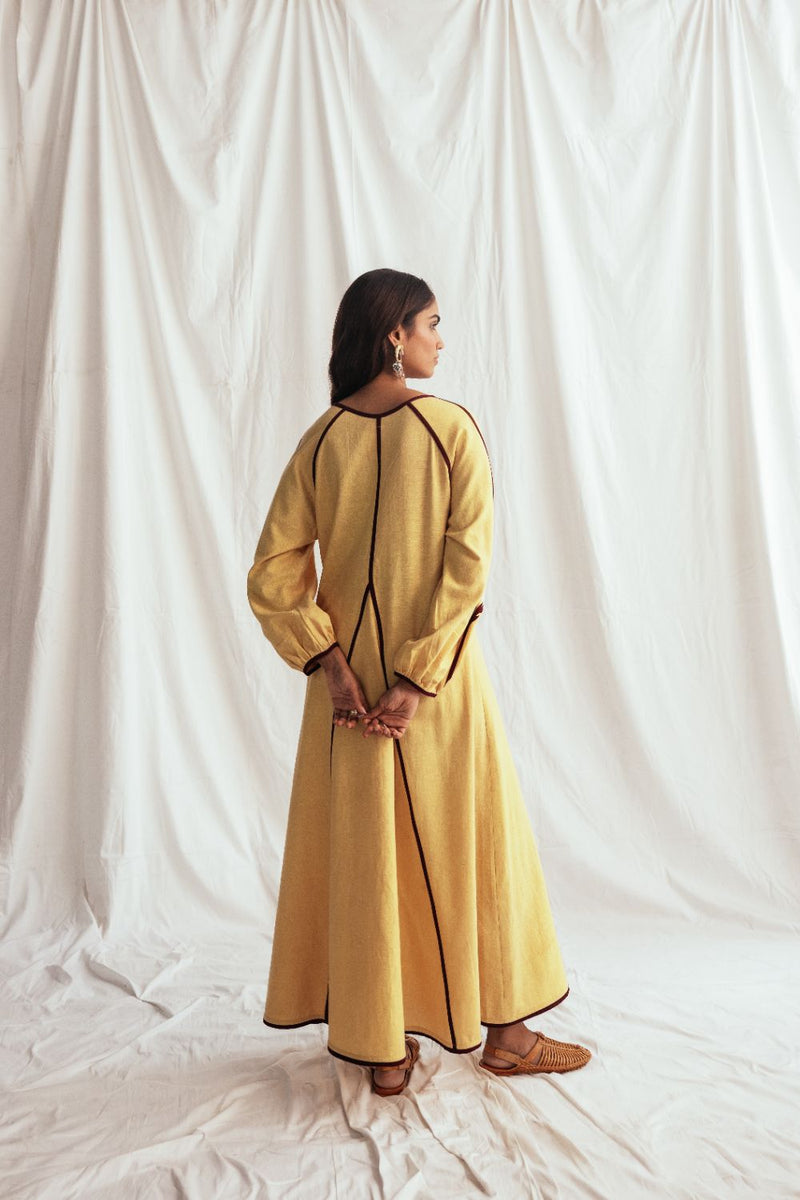 Aamras Handloom Peasent Dress cotton by JodiLife for women in Singapore