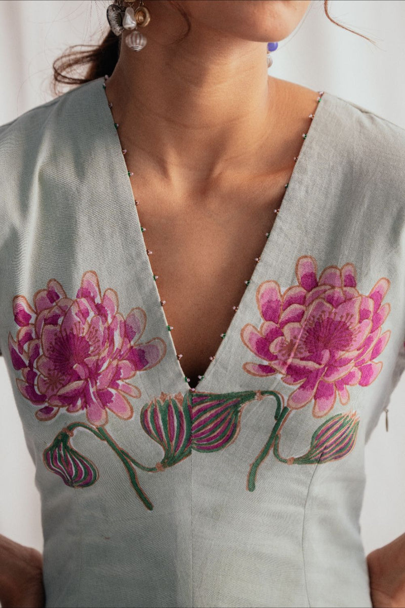 Gulkand Dress cotton by JodiLife for women in Singapore