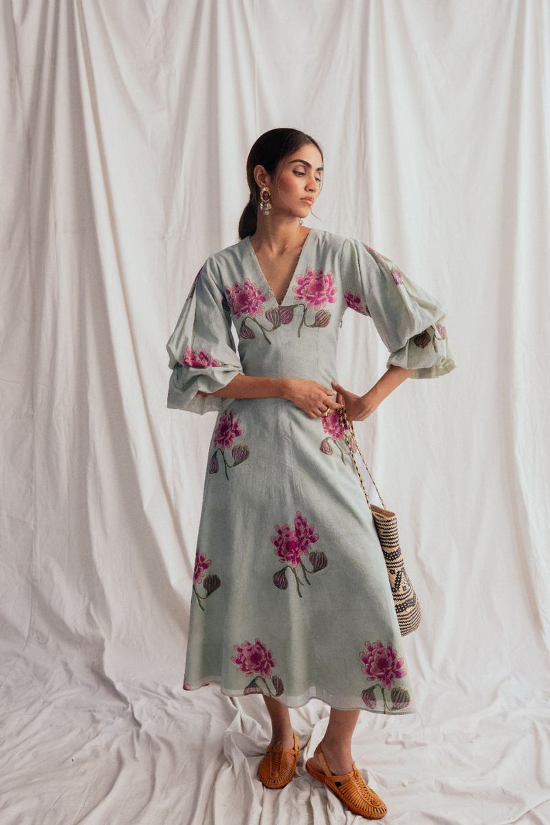 Gulkand Dress cotton by JodiLife for women in Singapore
