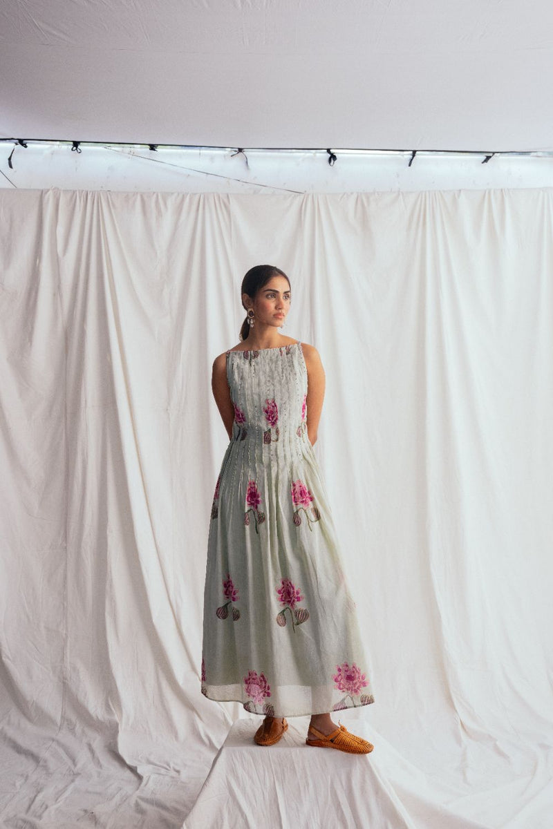 Gulkand Day Dress cotton by JodiLife for women in Singapore