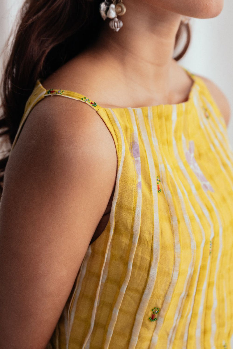 Dhoop Day Dress chanderi by JodiLife for women in Singapore