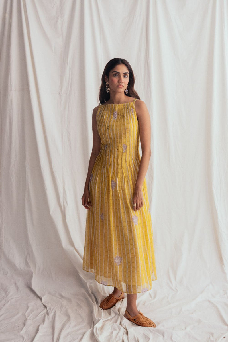 Dhoop Day Dress chanderi by JodiLife for women in Singapore