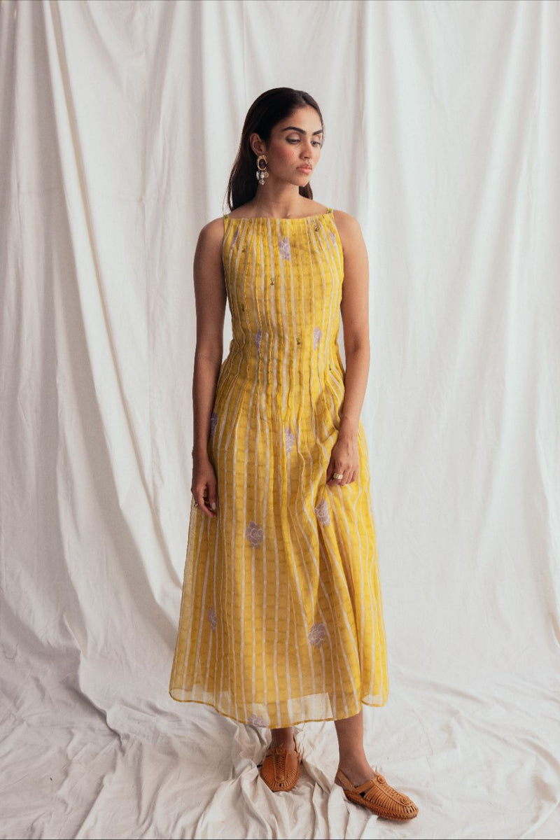 Dhoop Day Dress chanderi by JodiLife for women in Singapore