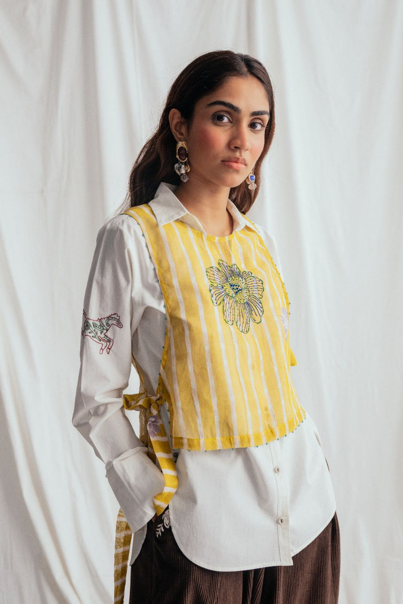 Dhoop Bib chanderi by JodiLife for women in Singapore