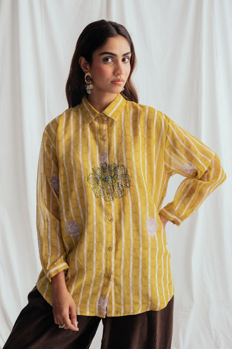 Dhoop Shirt chanderi by JodiLife for women in Singapore