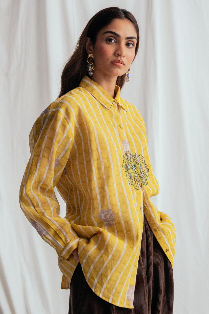 Dhoop Shirt chanderi by JodiLife for women in Singapore