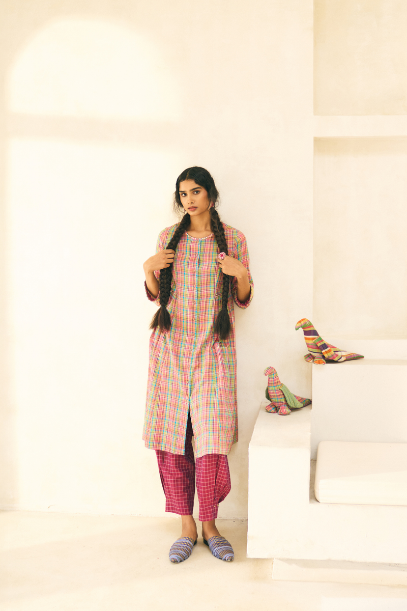 Flora Set cotton by SWATTI KAPOOR in multi color for women in Singapore