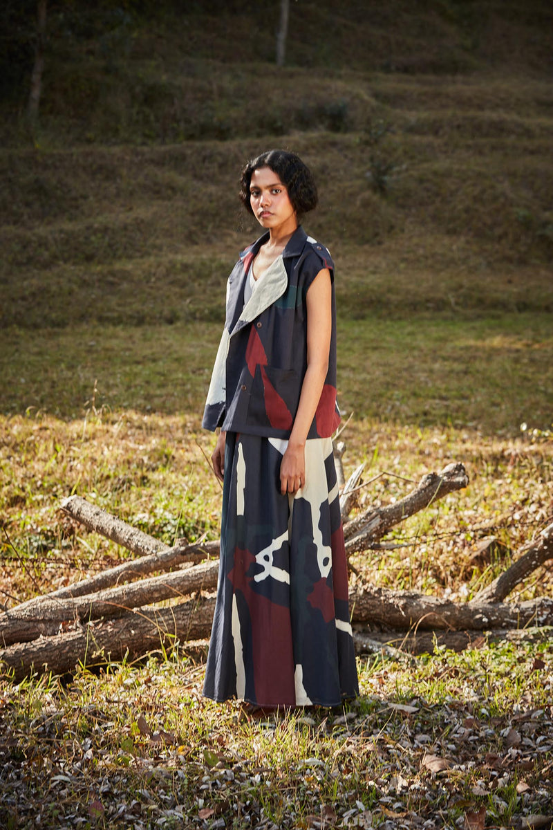 Wildberry dress cotton by Khara Kapas in multi for women in Singapore