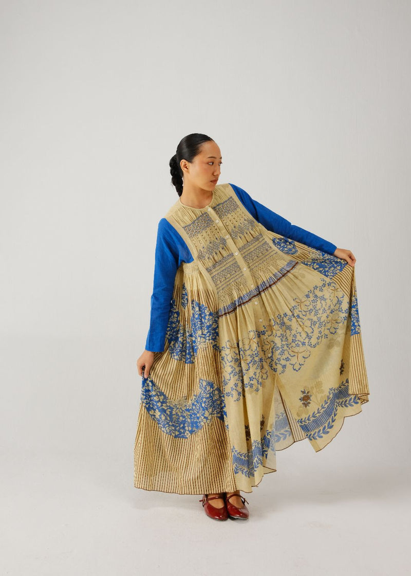 Frida dress-Bluebell by CORD for women in Singapore