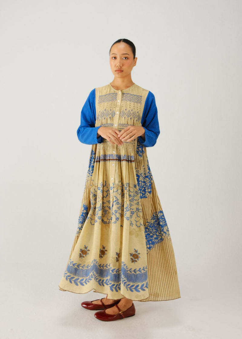 Frida dress-Bluebell by CORD for women in Singapore