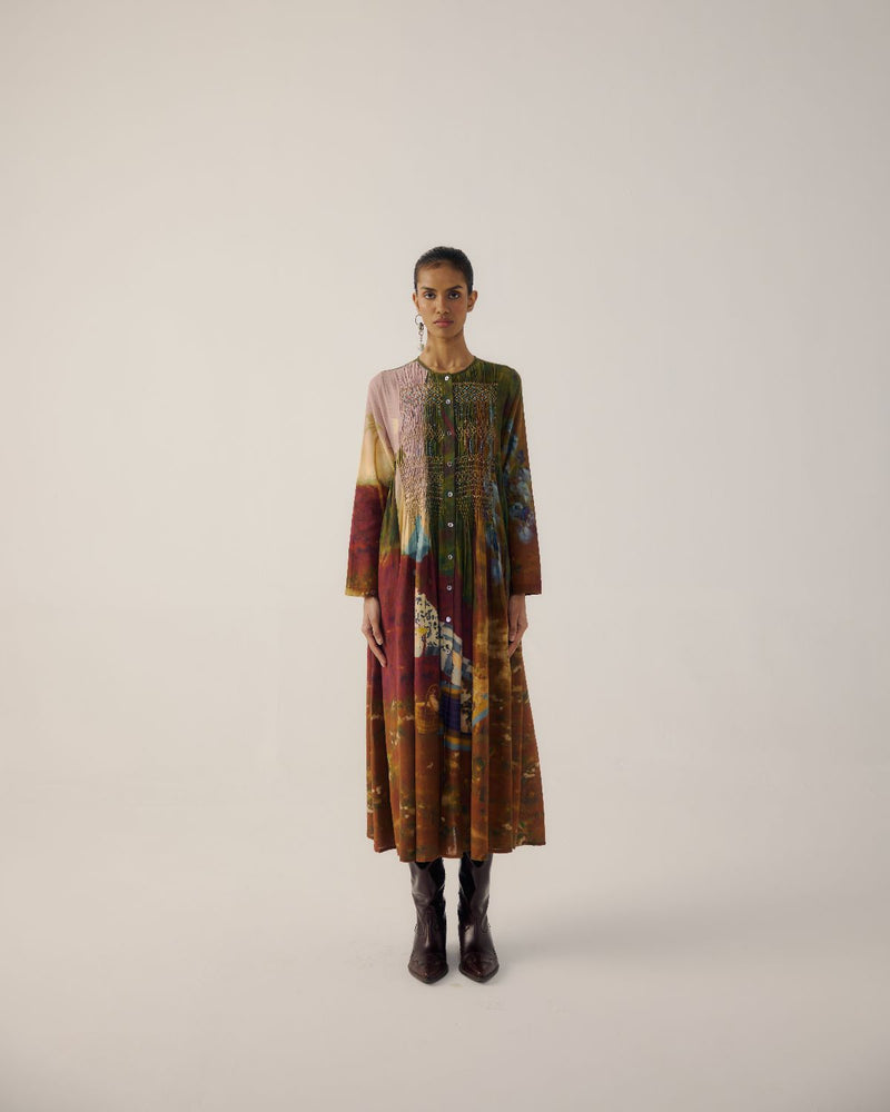 FRIDA DRESS-Lakeside cotton by CORD for women in Singapore