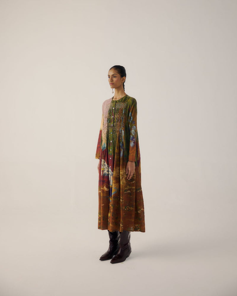 FRIDA DRESS-Lakeside cotton by CORD for women in Singapore