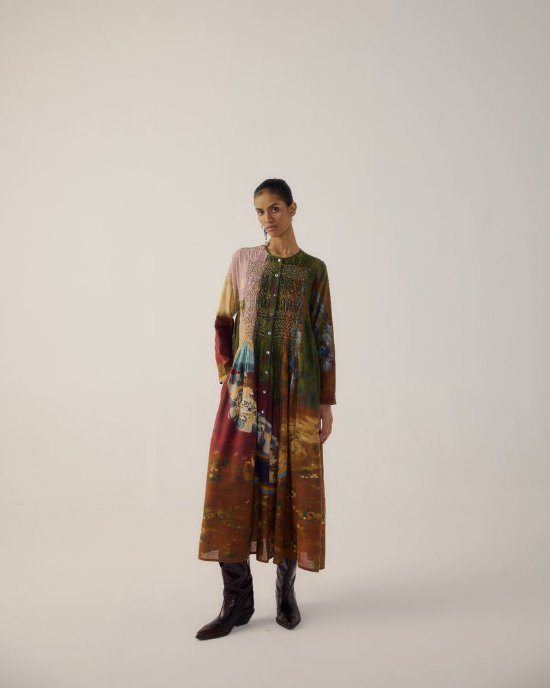FRIDA DRESS-Lakeside cotton by CORD for women in Singapore