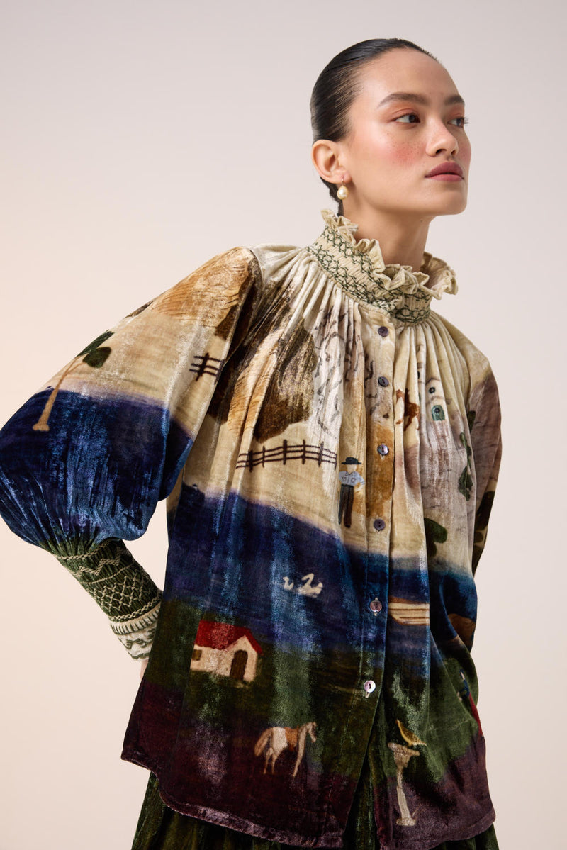 FARMER SET-VILLAGE PRINT by CORD for women in Singapore