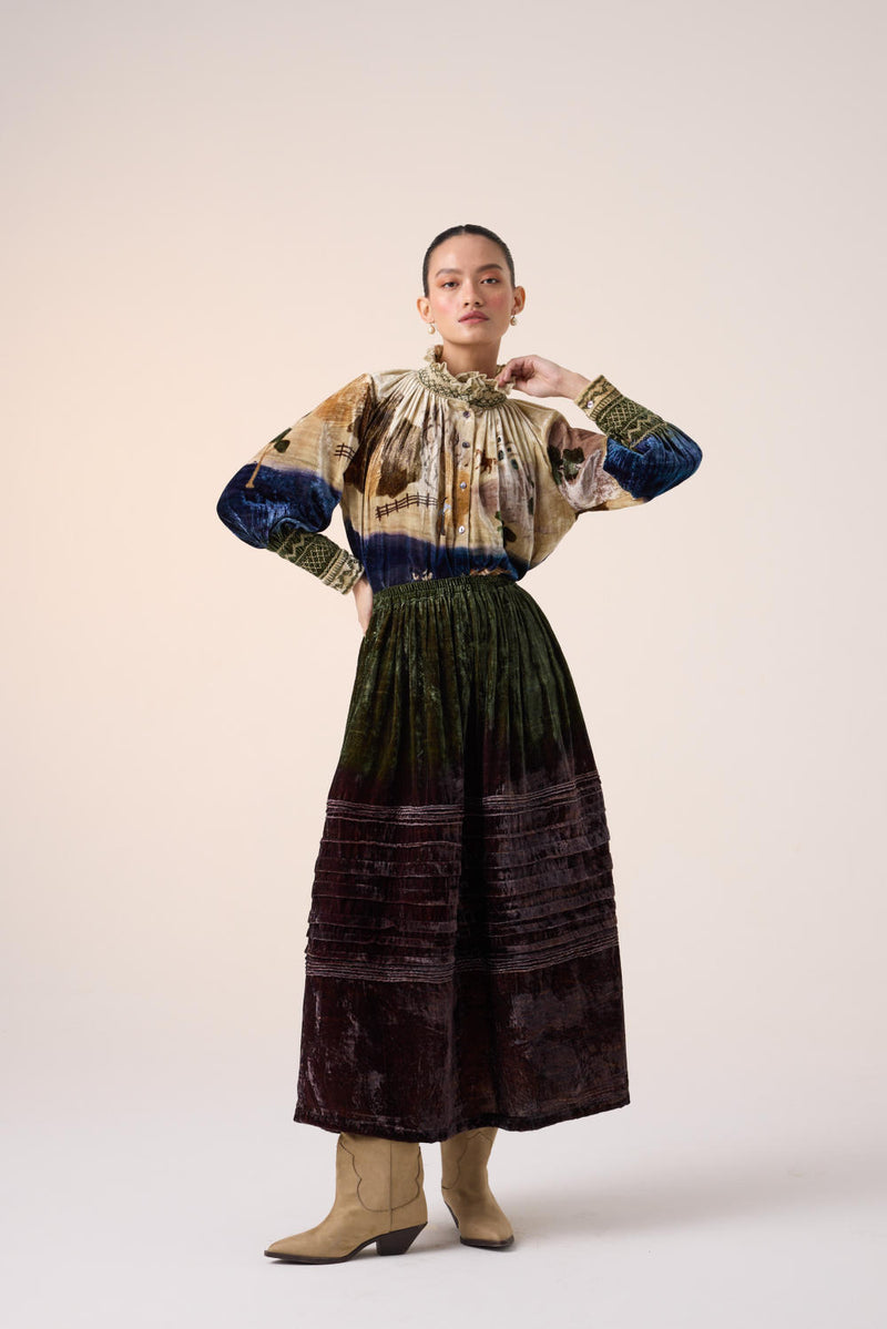 FARMER SET-VILLAGE PRINT by CORD for women in Singapore