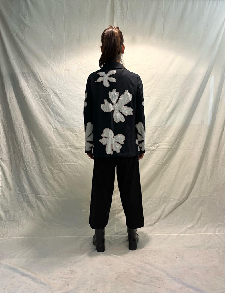 Floma Pants cotton by Ka-Sha in black color for women in Singapore
