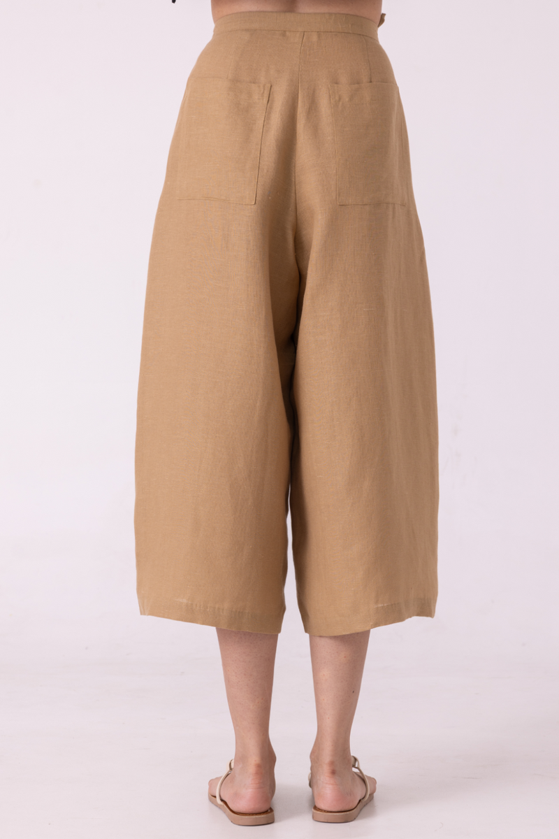 Frances Tan Linen Pants all linen by The Summer House for women in Singapore