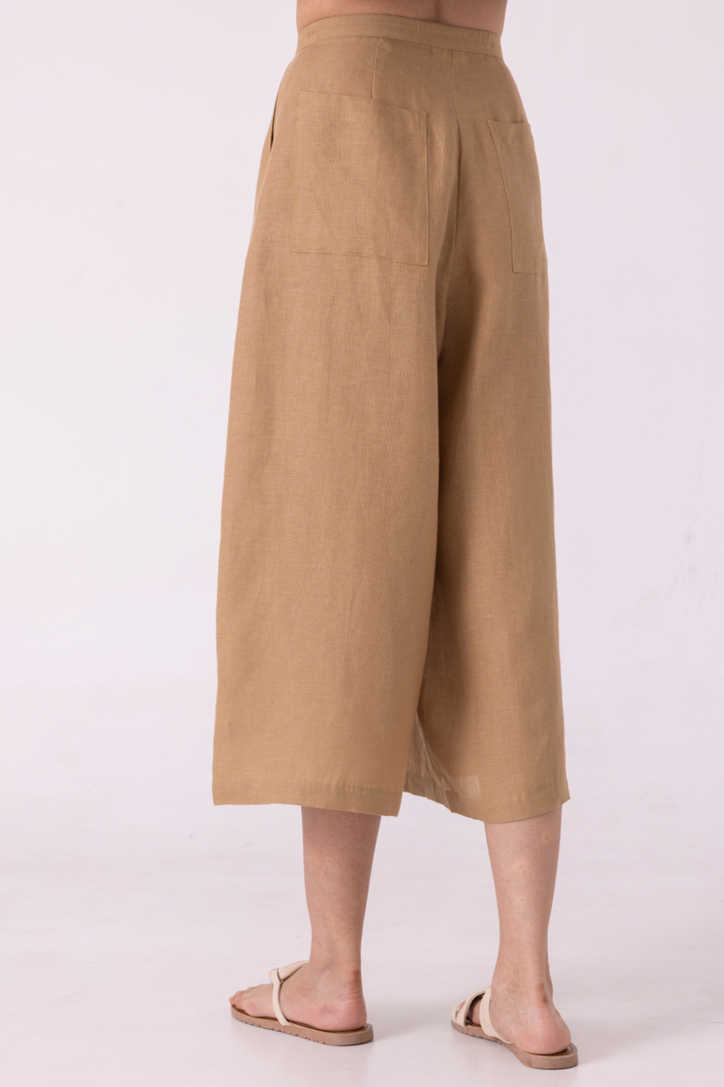 Frances Tan Linen Pants all linen by The Summer House for women in Singapore