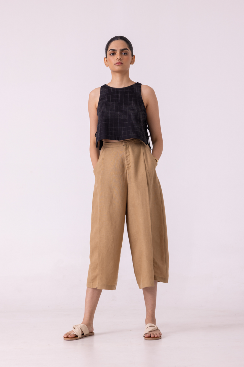 Frances Tan Linen Pants all linen by The Summer House for women in Singapore