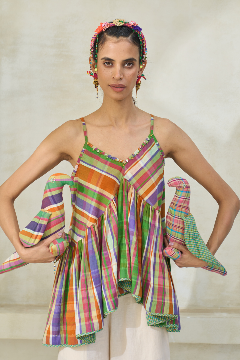Gigi Set cotton by SWATTI KAPOOR in multi color for women in Singapore