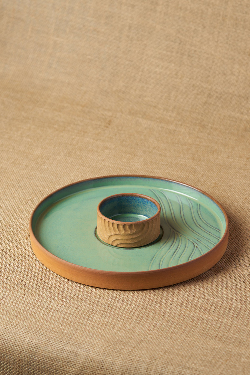 Gata Loop Chip & Dip Platter