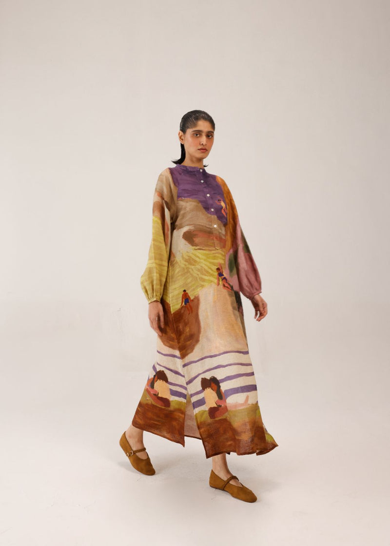 GOA DRESS - SWIMMERS all linen by CORD for women in Singapore