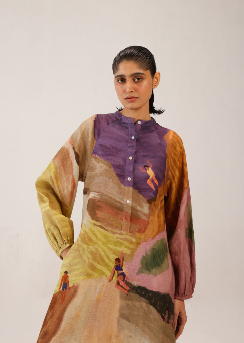 GOA DRESS - SWIMMERS all linen by CORD for women in Singapore