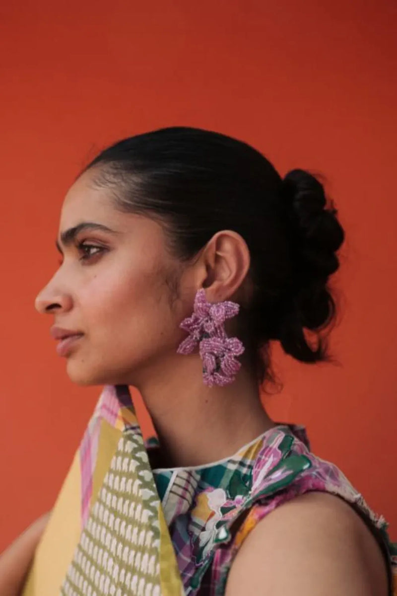 Gulkand Earrings by JodiLife for women in Singapore