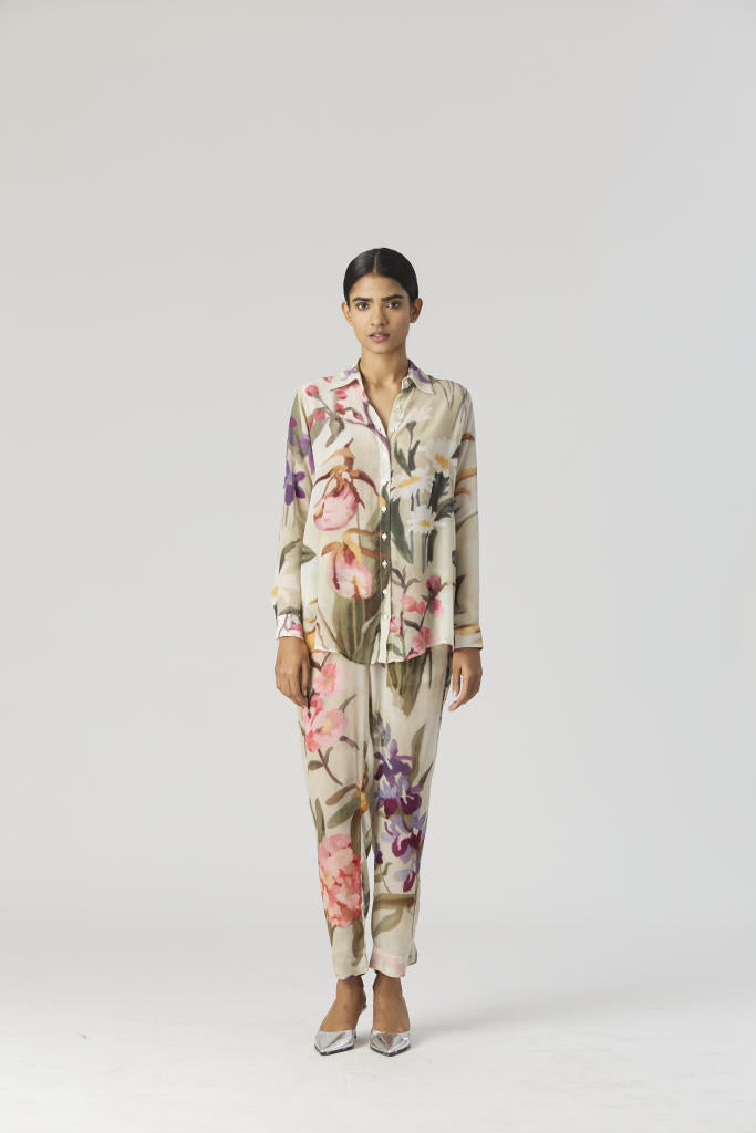 GIA CO-ORD SET by Yam in mint color for women in Singapore