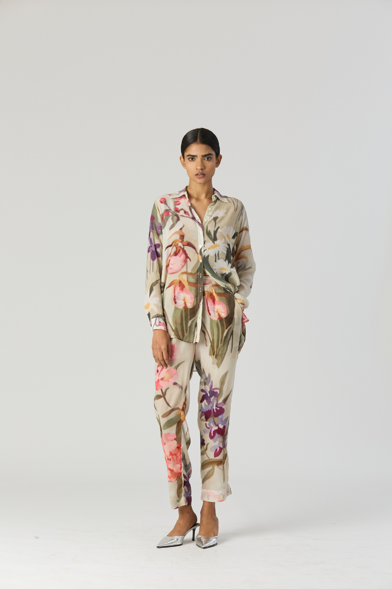 GIA CO-ORD SET by Yam in mint color for women in Singapore