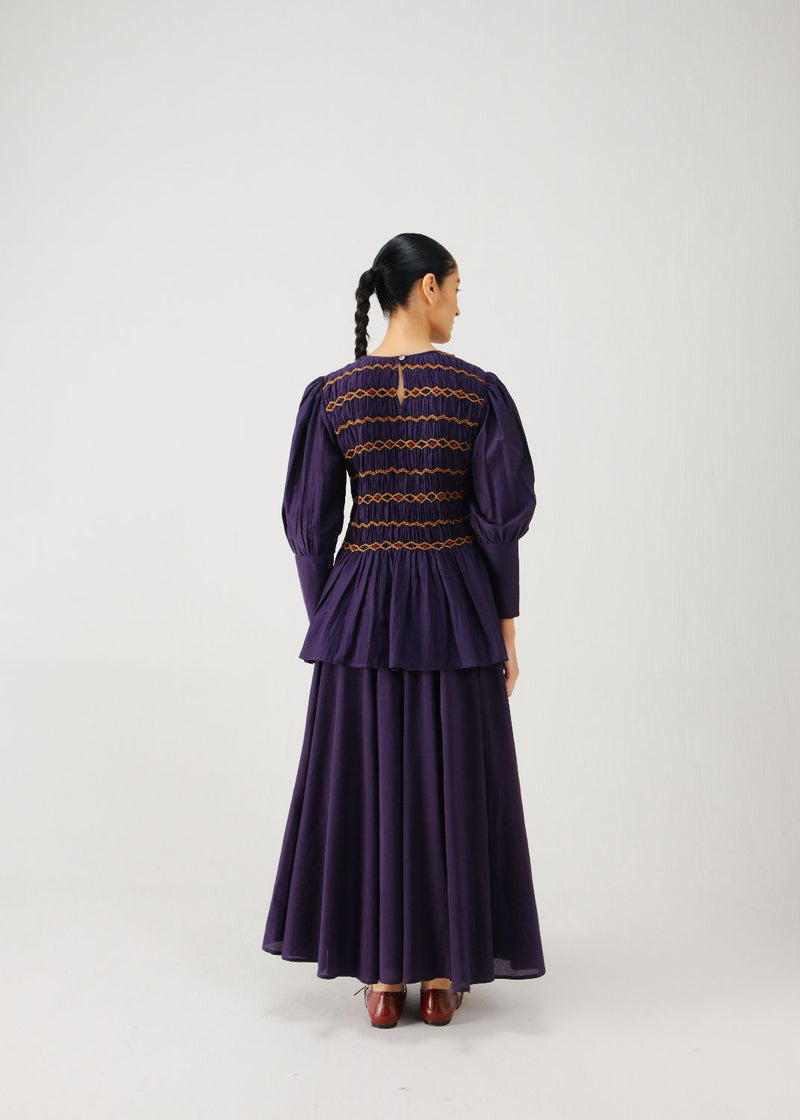 Gaia set-Ink silk by CORD for women in Singapore
