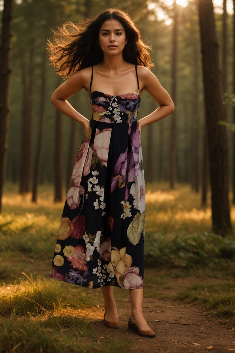 GLORY BLACK BRALETTE DRESS satin by Yam for women in Singapore