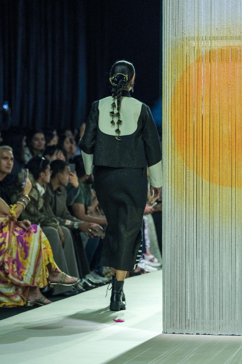 Shory Jacket cotton by Ka-Sha in multi color for women in Singapore