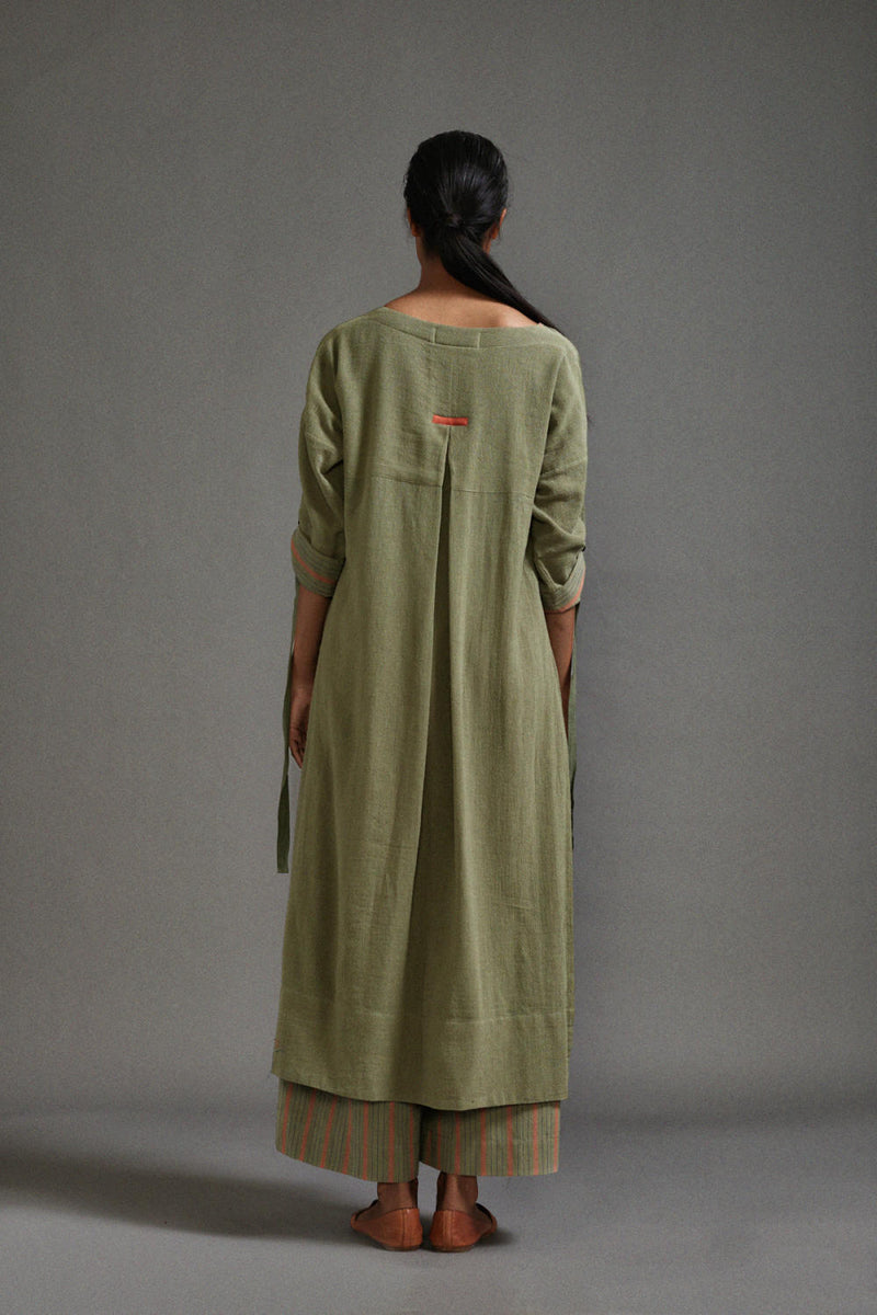 Green New Ruka Tunic Set cotton by Mati in green color for women in Singapore