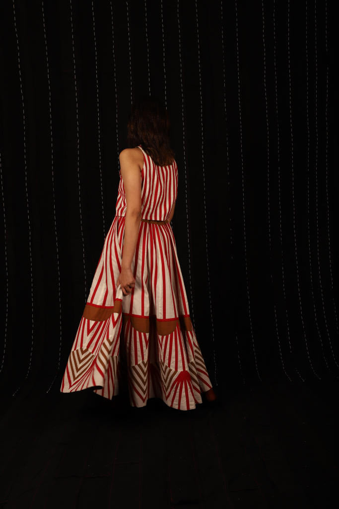 Gulab Skirt cotton by Ka-Sha in multi color for women in Singapore