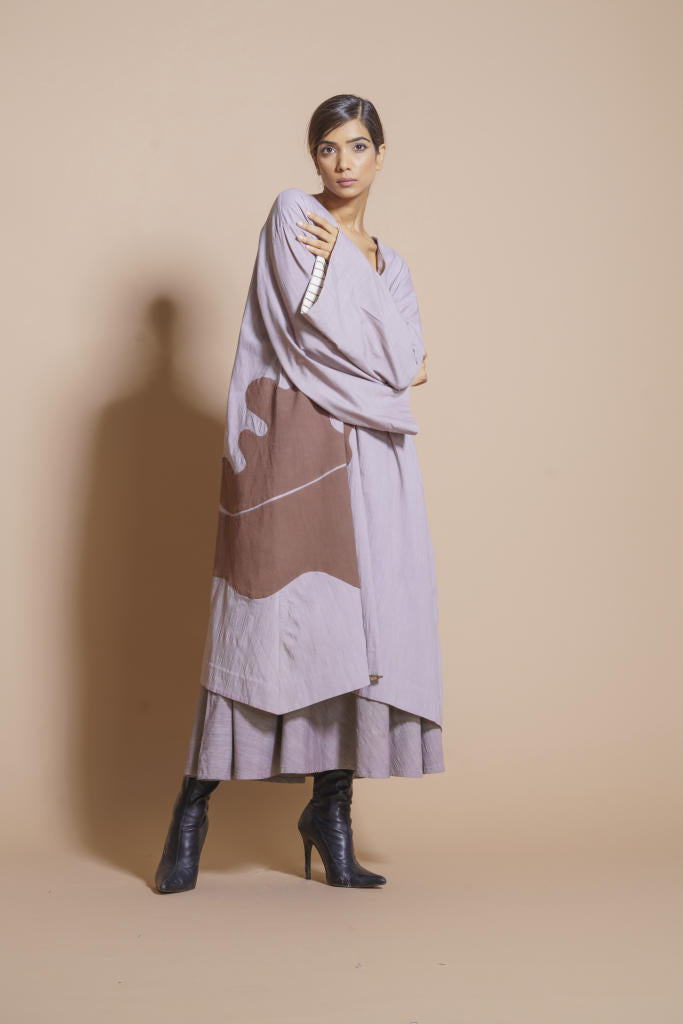 Gunpowder Tunic cotton matty kaftans and tunics by Stoique in steel grey, terracotta for women in Singapore