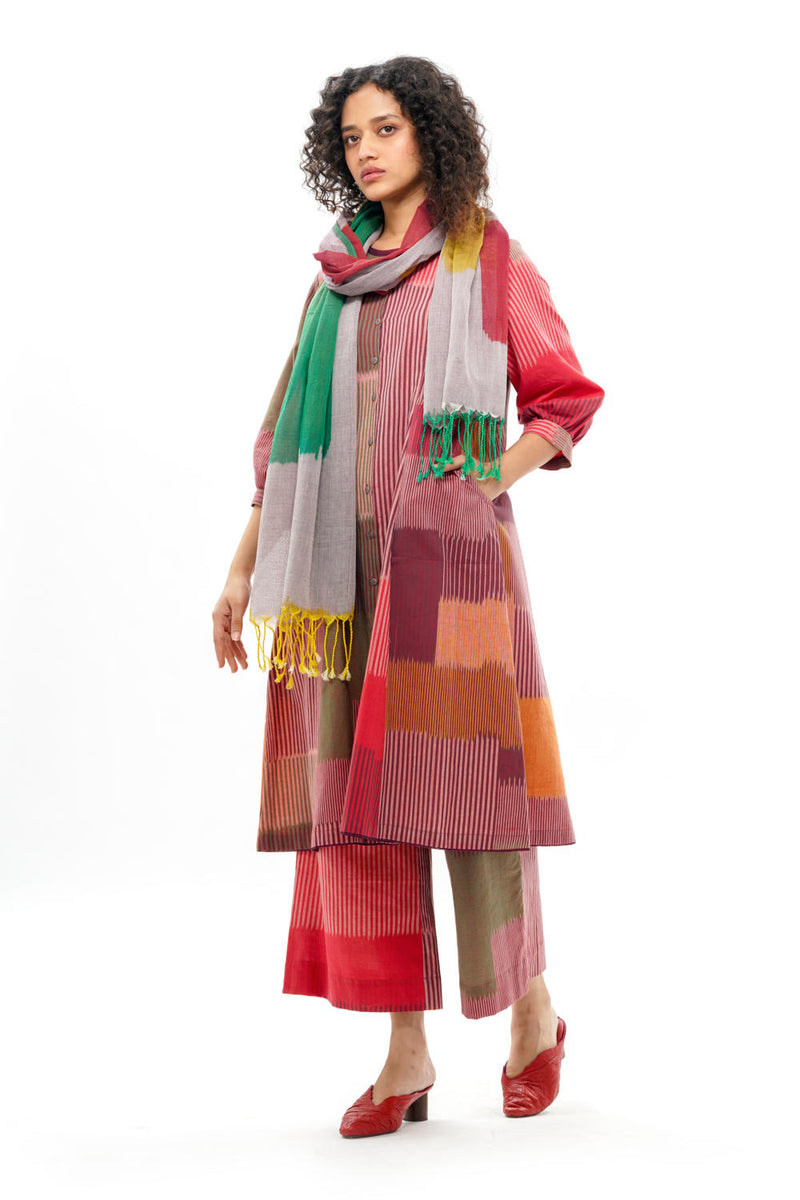 HARU CLASSIC PANELLED DRESS