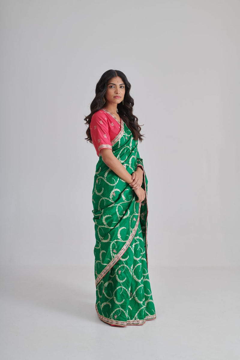 HUMRAHI & FARIDAH SAREE & BLOUSE