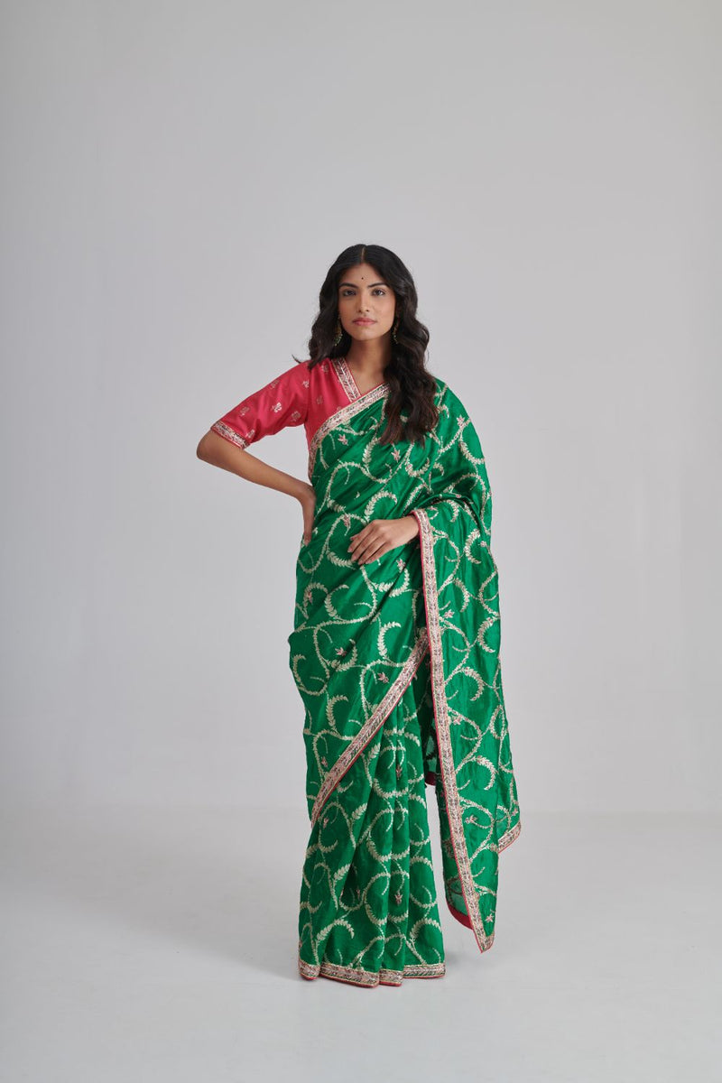 HUMRAHI & FARIDAH SAREE & BLOUSE