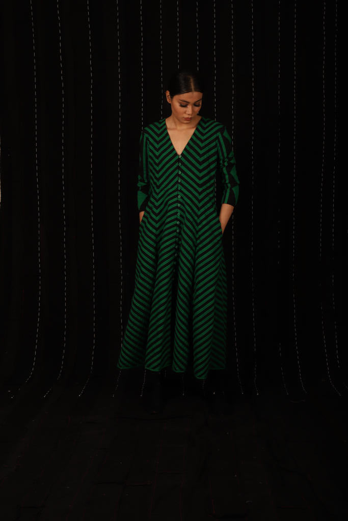 Heer Dress cotton by Ka-Sha in multi color for women in Singapore