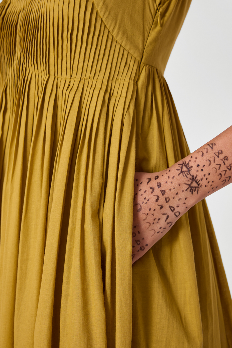Hema Yellow Maxi Dress