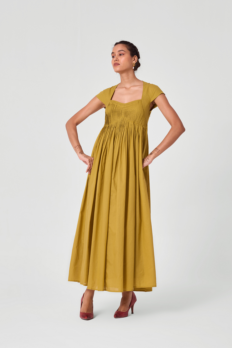 Hema Yellow Maxi Dress