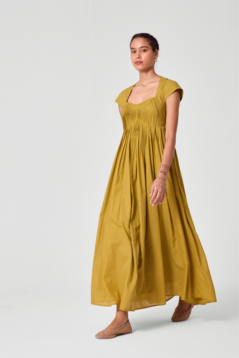 Hema Yellow Maxi Dress