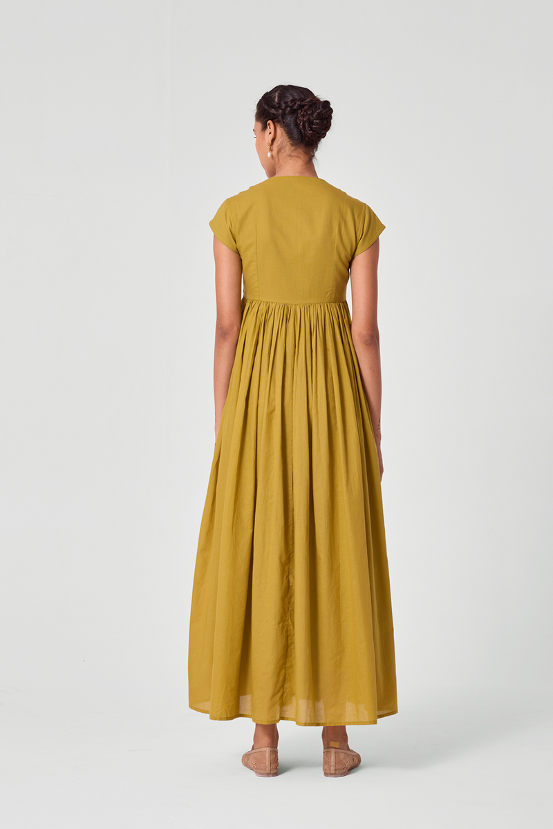 Hema Yellow Maxi Dress