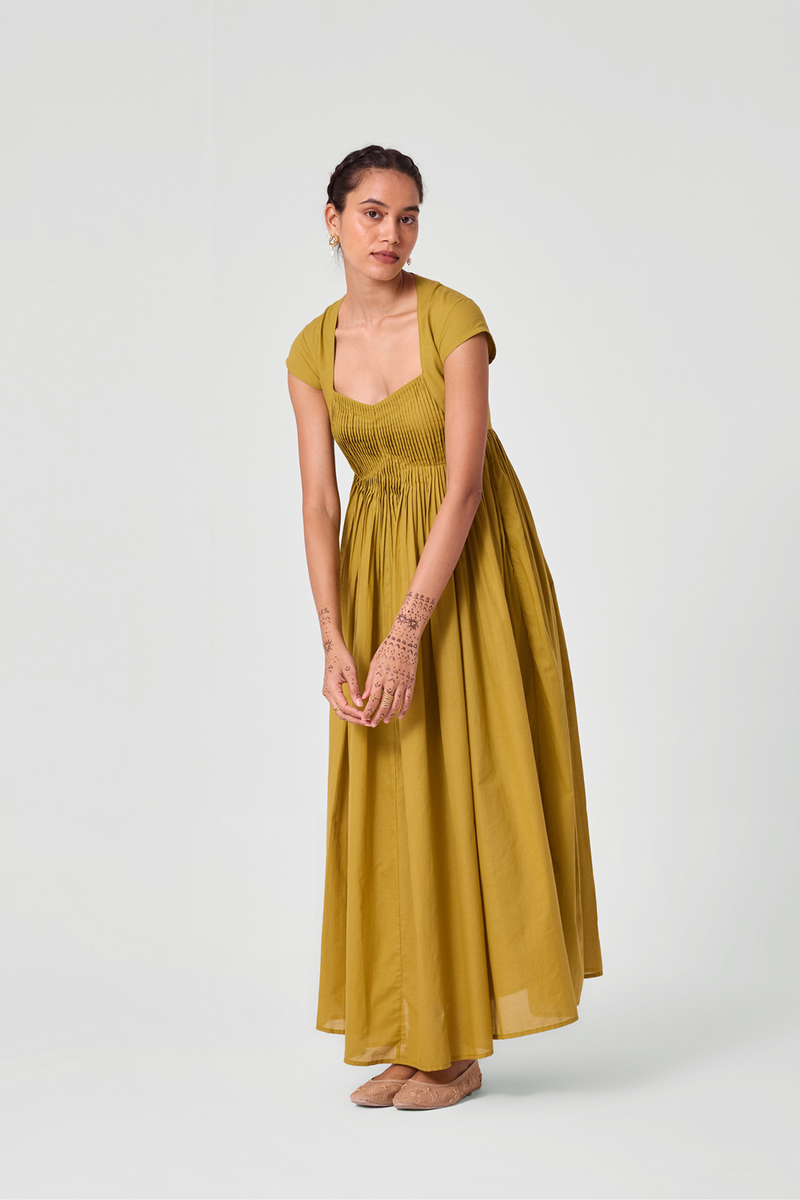 Hema Yellow Maxi Dress