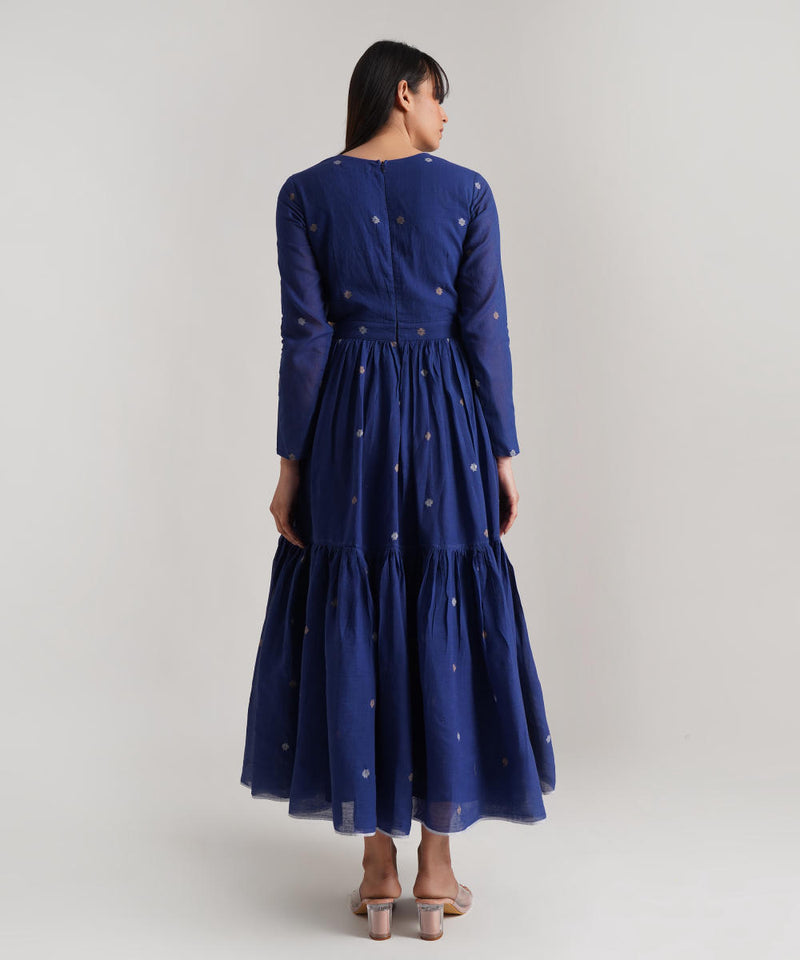 BLOOMINGDALE cotton Buy BLOOMINGDALE from C&W | Dresses for Women by Indigo Dreams in blue color for women in Singapore