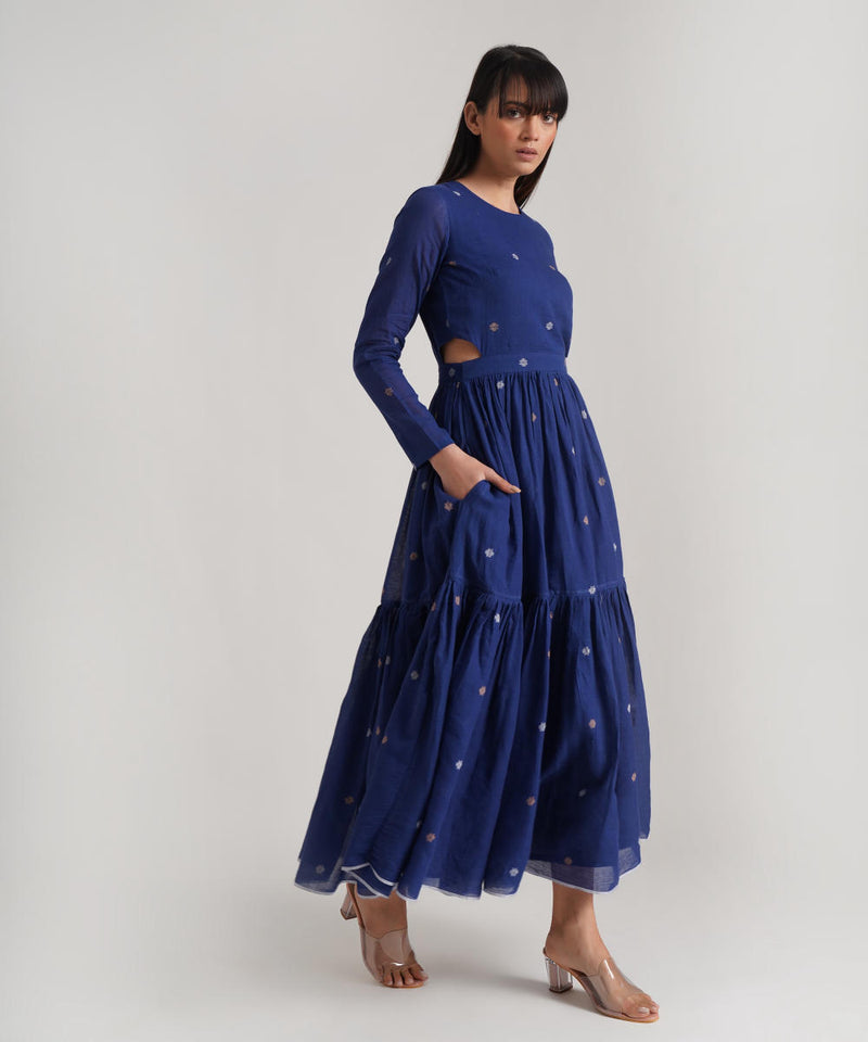 BLOOMINGDALE cotton Buy BLOOMINGDALE from C&W | Dresses for Women by Indigo Dreams in blue color for women in Singapore